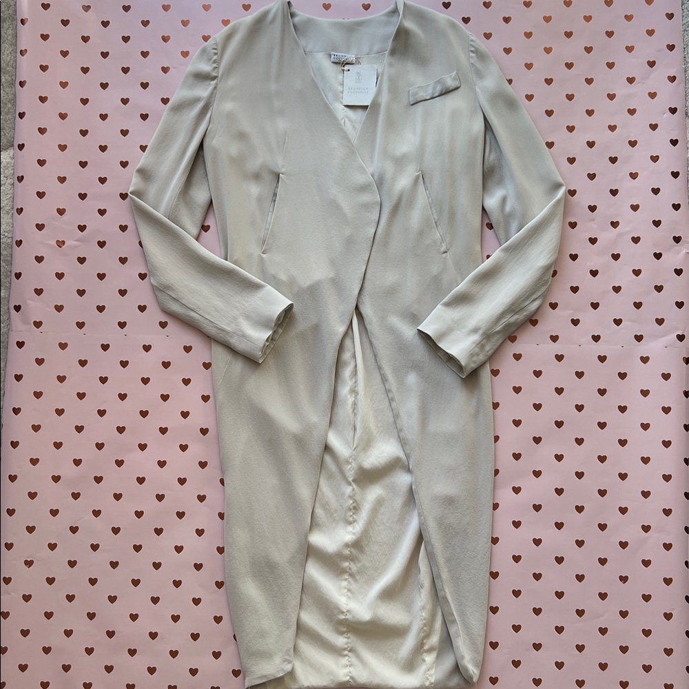 Brunello Cucinelli Silk Blazer